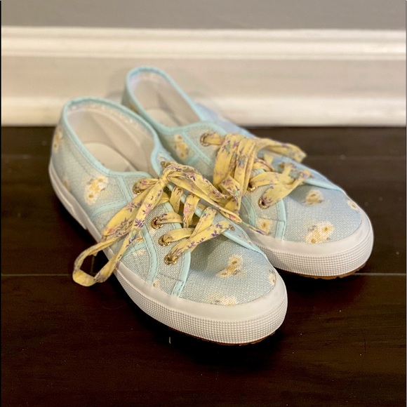 LoveShackFancy Shoes - NEVER WORN LoveShackFancy x Superga shoes